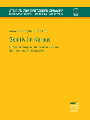 cover image of Genitiv im Korpus